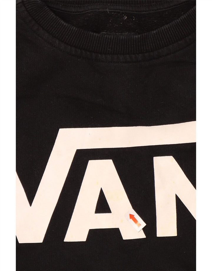 Vans muška majica s grafičkim motivima XS crni pamuk