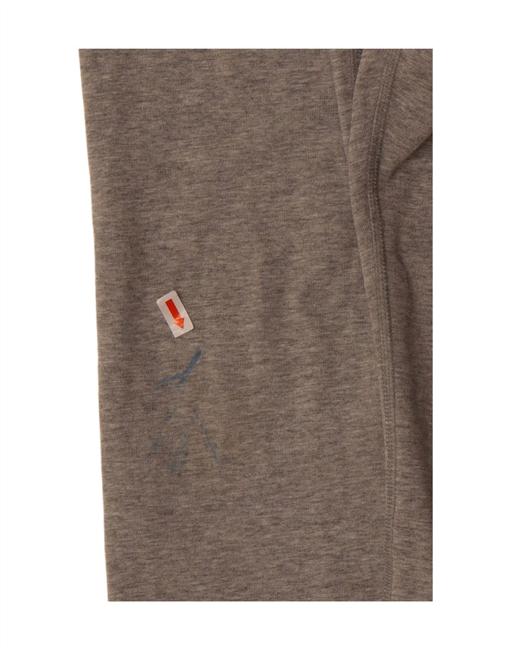 NIKE Womens Graphic Leggings UK 10 Small  Grey Cotton