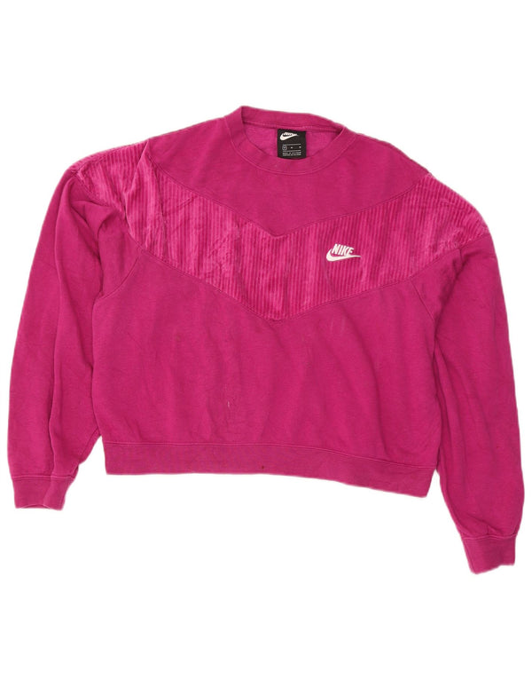 Nike ženska majica prekomjerne veličine UK 14 srednje ružičasta