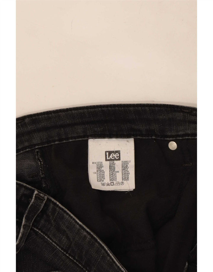 Lee Mens Knox Straight Jeans W36 L30 Crni pamuk