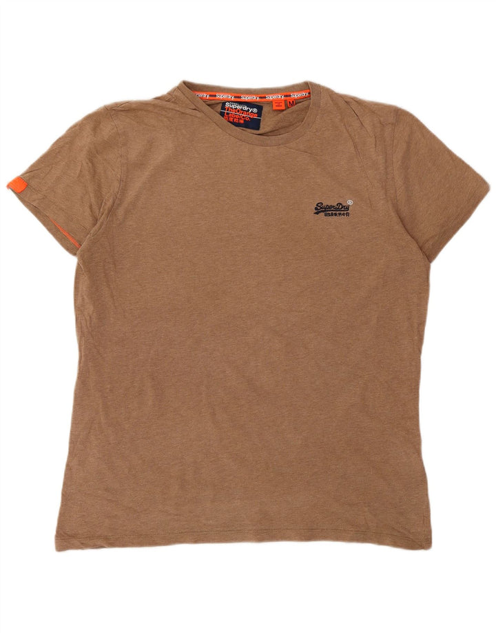 Superdry muška majica kratkih rukava Srednje smeđi pamuk