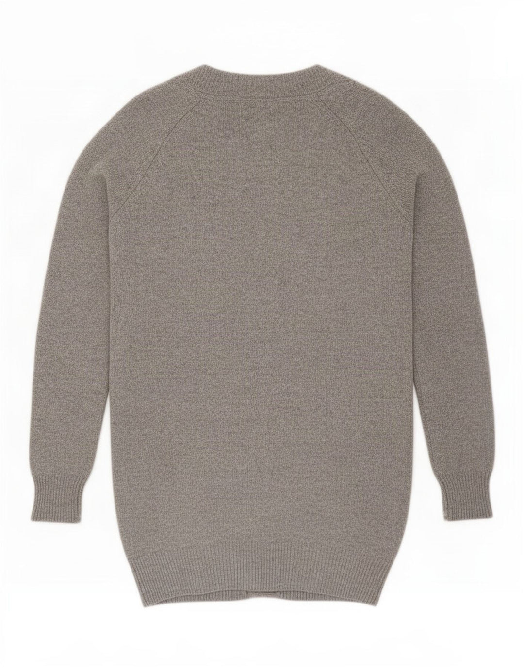 Massimo Dutti ženski kardigan džemper UK 16 velika siva vunena