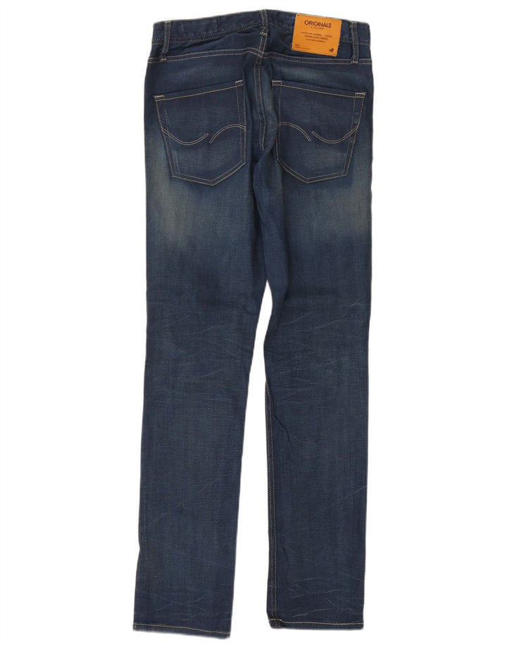 JACK & JONES Muške uske traperice W30 L32 Plava