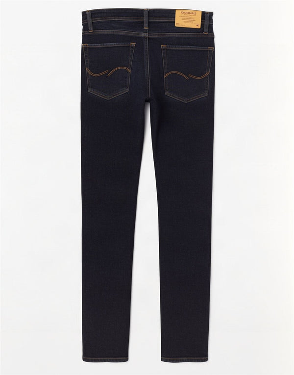 Jack & Jones muške uske traperice Ben W34 L34 tamnoplavi pamuk