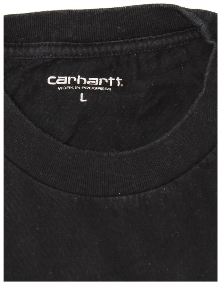 CARHARTT Muška majica s grafičkim motivima, veliki crni pamuk