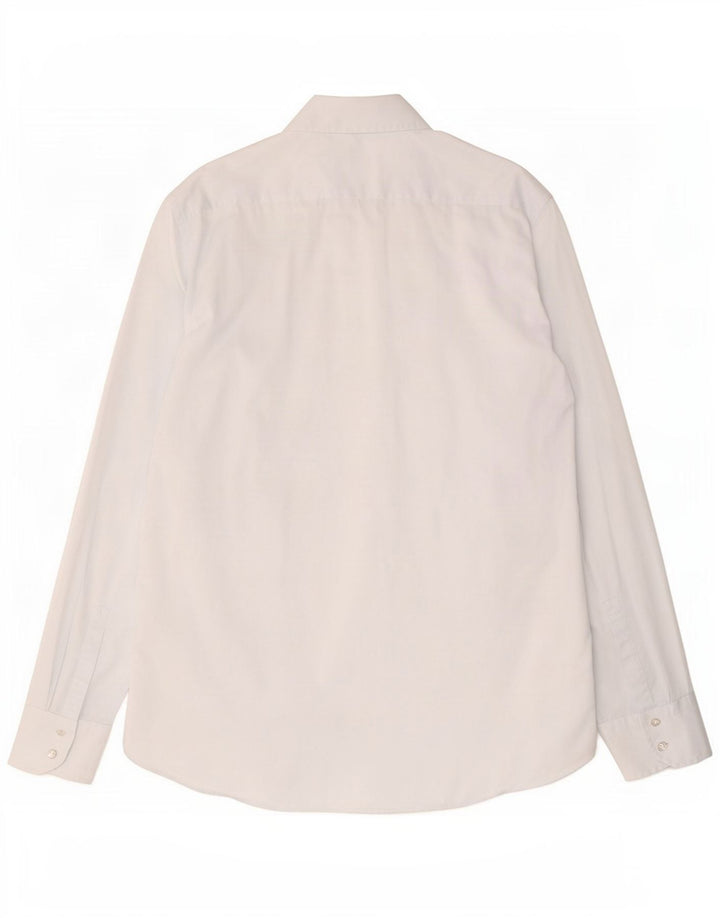 Muška košulja Hugo Boss, veličina 43 17 XL, plavi karirani pamuk
