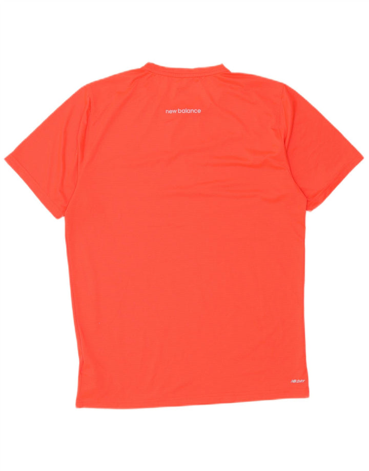 Top muške majice New Balance Srednje narančasti poliester