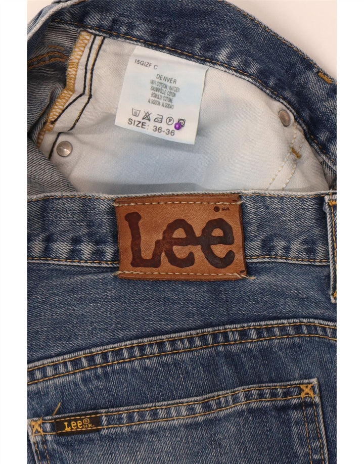 Lee Mens Denver Bootcut traperice W36 L33 plavi pamuk