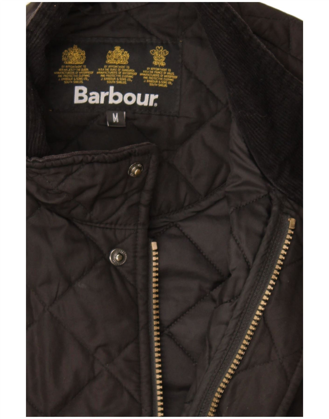 Barbour muška prošivena jakna UK 38 srednje crna