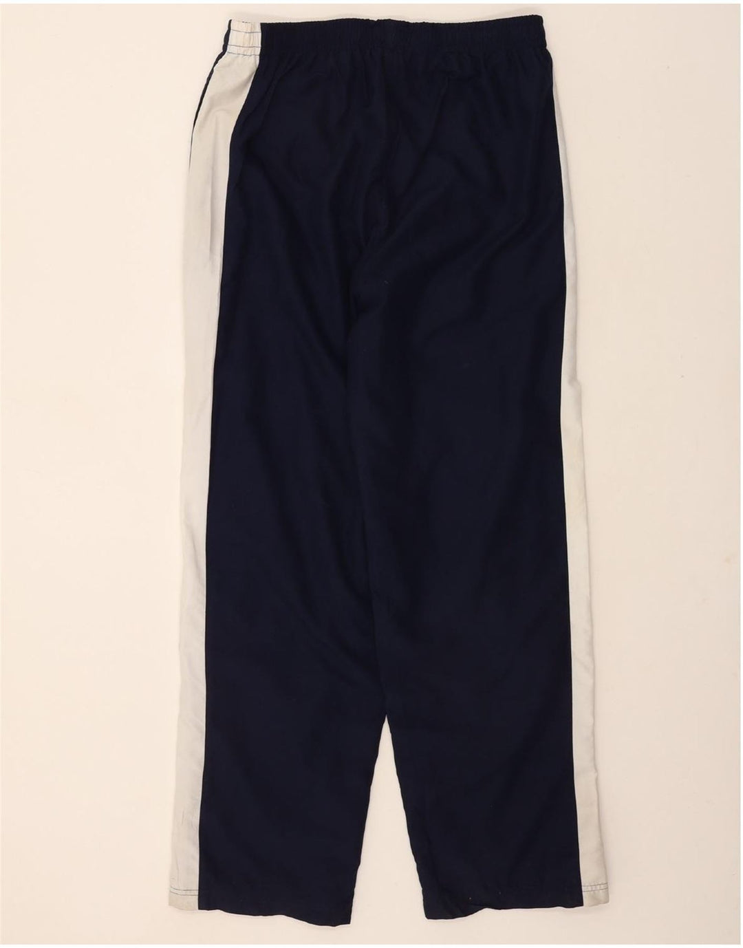 FILA Mens Tracksuit Trousers Medium  Navy Blue Colourblock Polyester Vintage Fila and Second-Hand Fila from Messina Hembry 