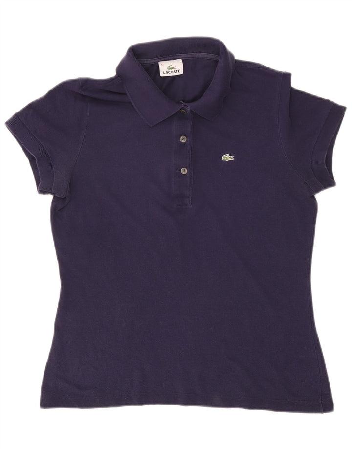 Lacoste ženska polo majica veličine 42, veliki tamnoplavi pamuk