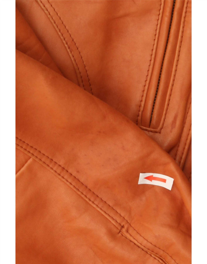 Vintage muška kožna jakna IT 50 Large Brown