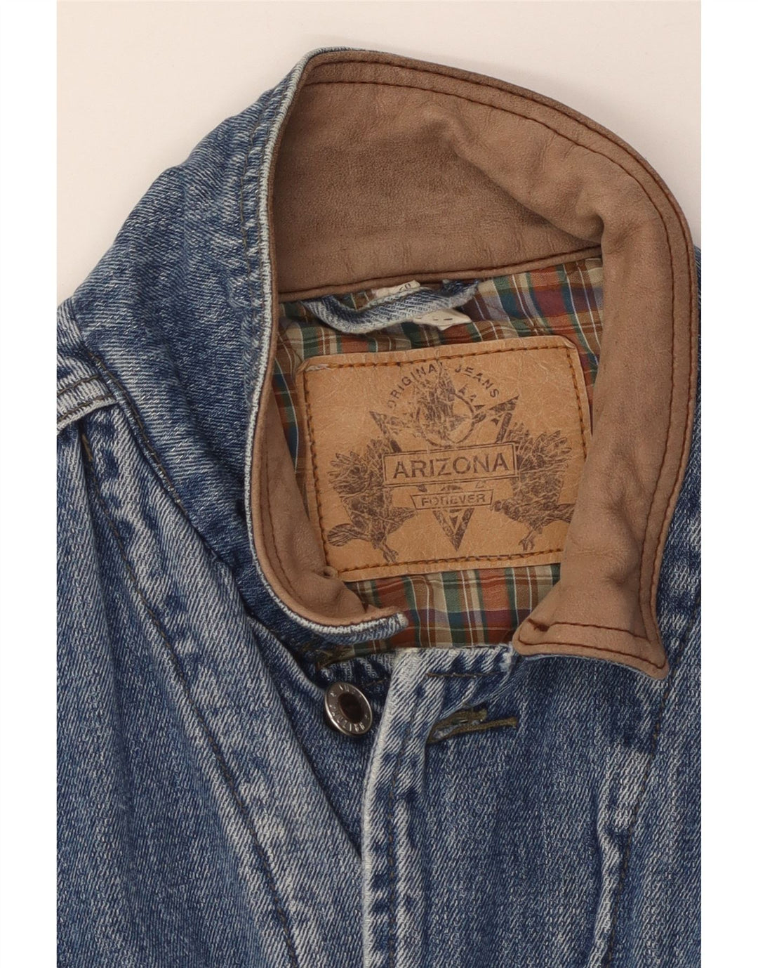 ARIZONA muška traper jakna UK 40 veliki plavi poliamid