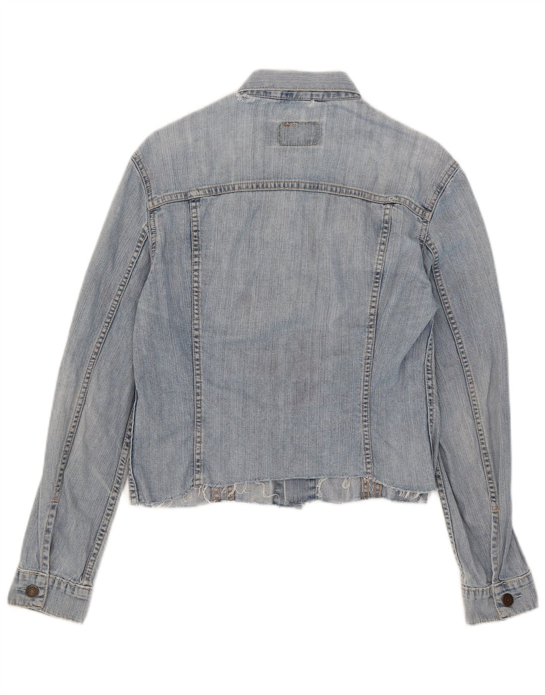 Levi's Kratka traper jakna za djevojčice 10-11 godina srednje plavi pamuk