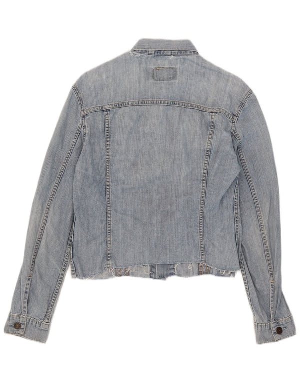 Levi's Kratka traper jakna za djevojčice 10-11 godina srednje plavi pamuk