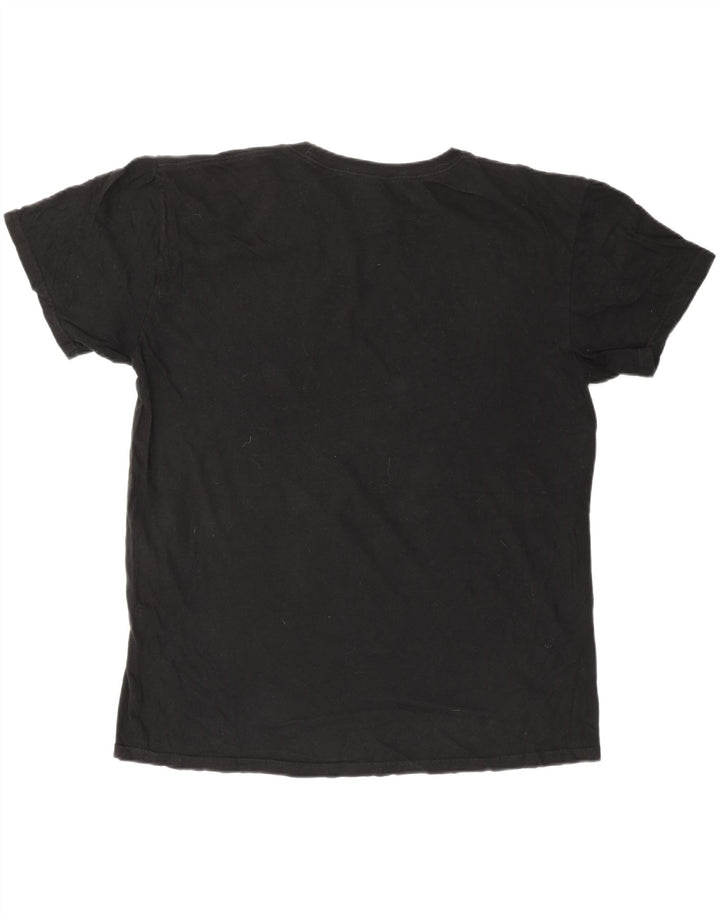 QUIKSILVER Muška majica kratkih rukava Hawaii Regular kroja Velika crna pamučna majica