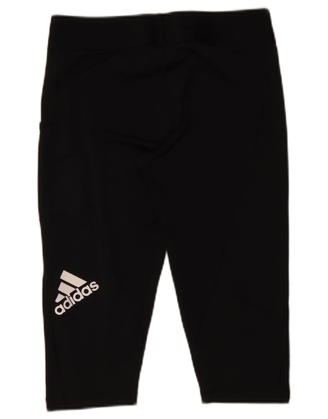 ADIDAS ženske grafičke kapri tajice UK 12/14 srednje crne