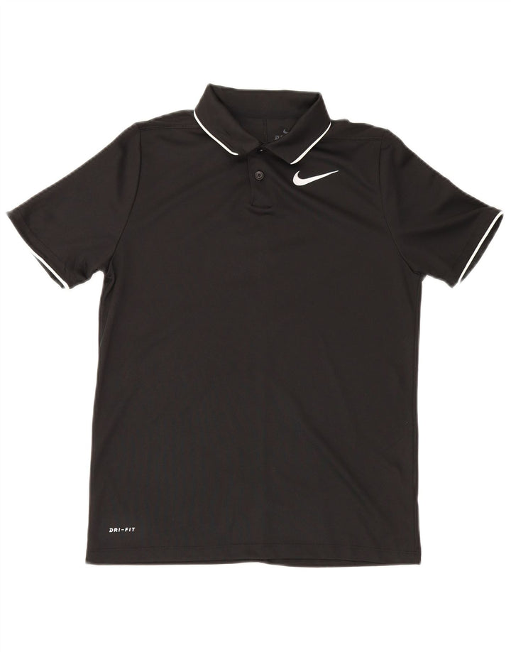 Nike Boys Dri Fit polo majica 12-13 godina velika crna poliester