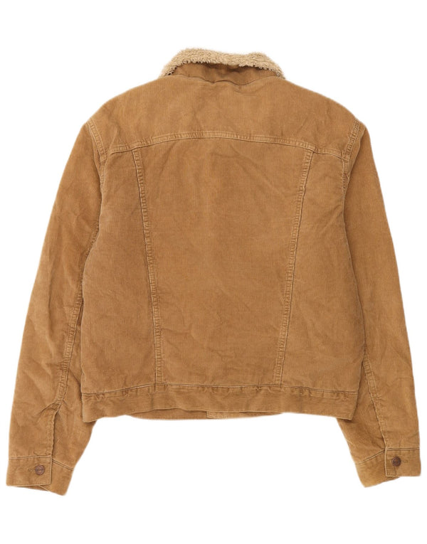 Wrangler Muška Sherpa jakna od samta UK 40 Large Beige Cotton