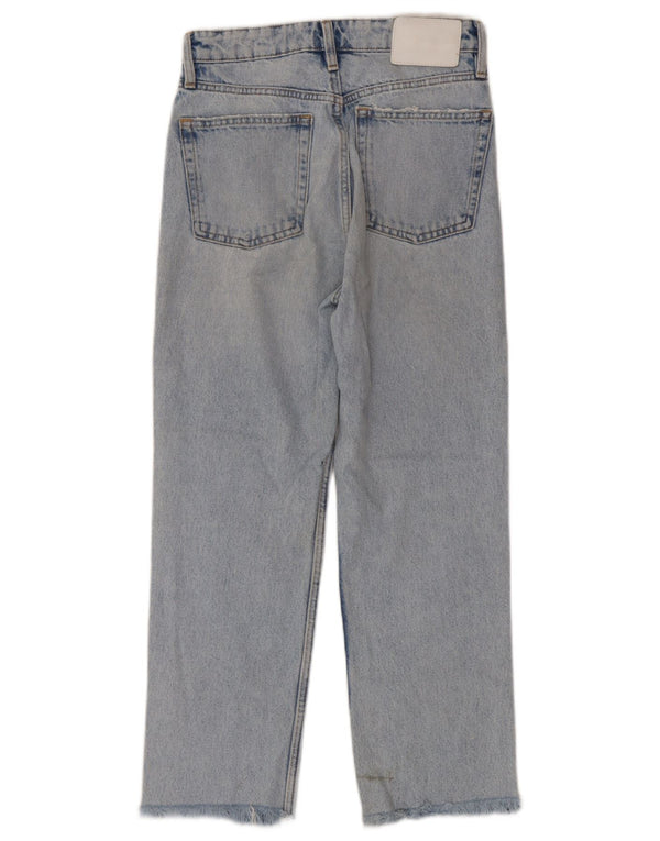 Zara ženske skraćene ravne traperice EU 34 2XS W24 L25 plave