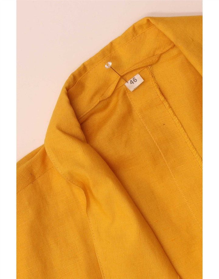 Vintage ženski set od 2 gumba IT 46 Large W32 Yellow