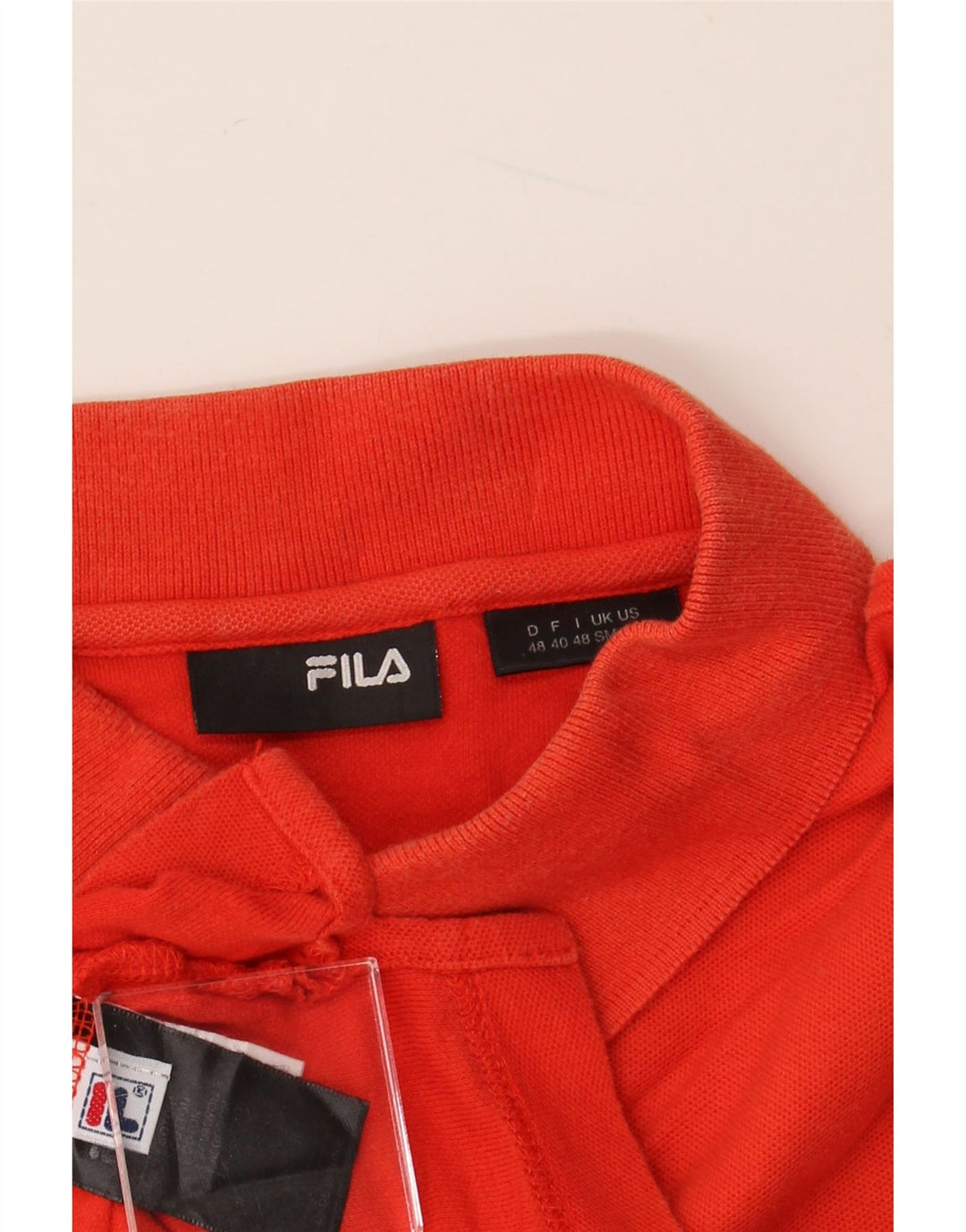 FILA Muška polo majica Mala narančasta pamuk