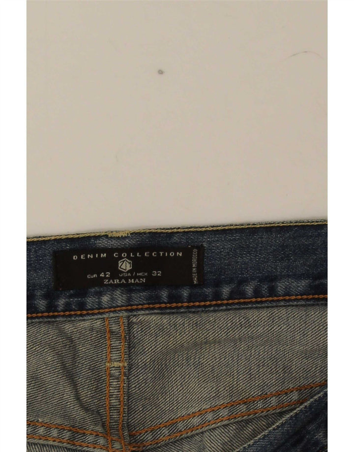 Zara muške uske traperice EU 42 Large W32 L30 plave