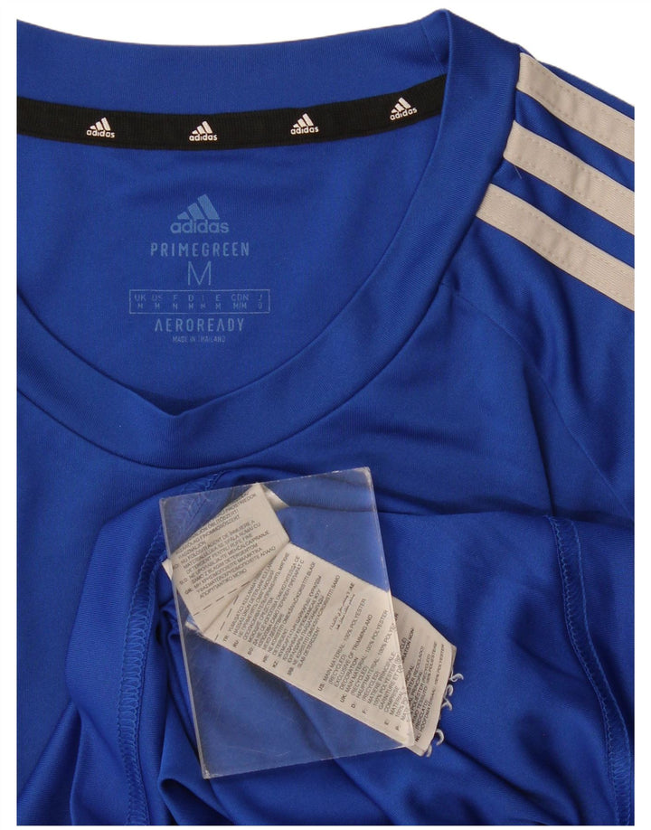 Adidas muška Aeroready majica kratkih rukava Srednje plavi poliester
