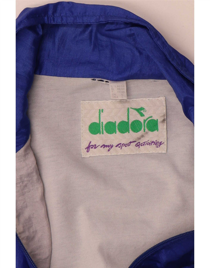 Diadora muška gornja jakna trenirke velike plave boje