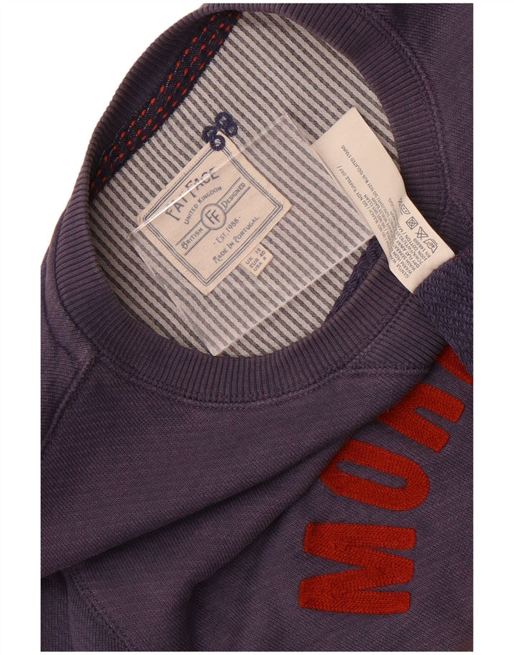 Fat Face Ženska majica s grafičkim motivima UK 12 srednje ljubičasta pamuk