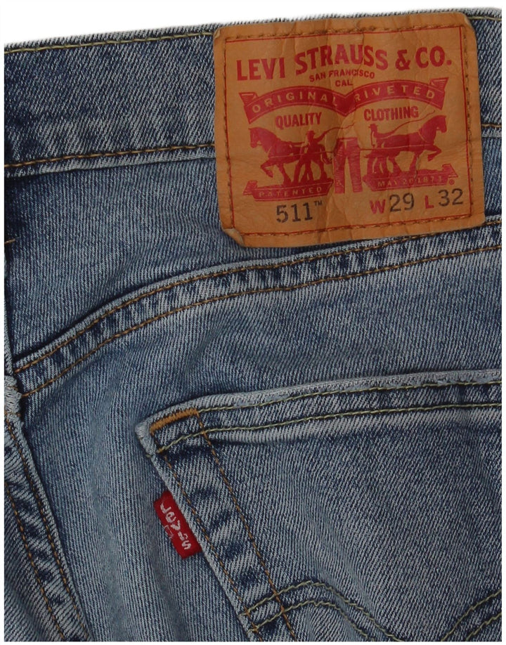 LEVI'S Muške 511 uske traperice W29 L32 Plava