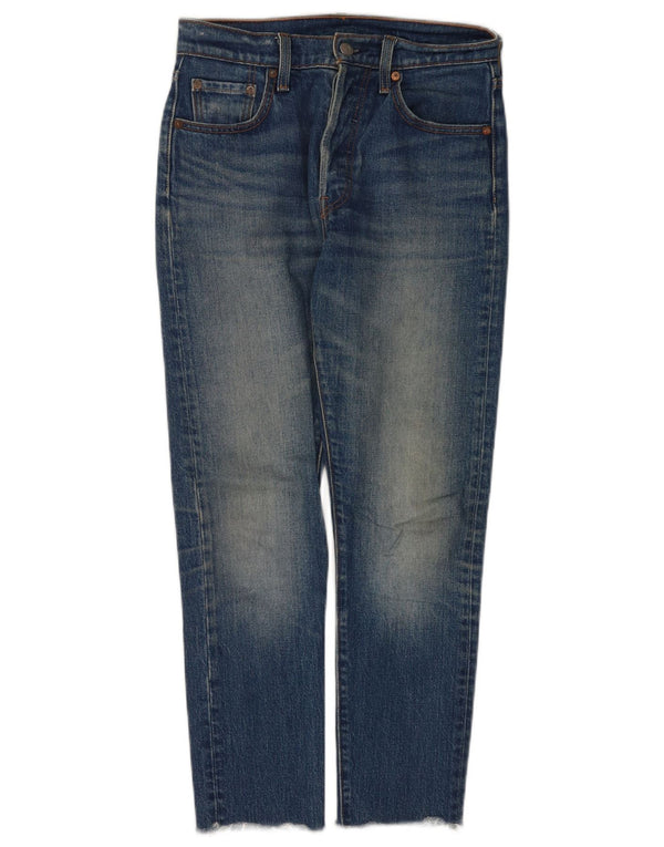 Levi's ženske uske traperice male W25 L26 plavi pamuk