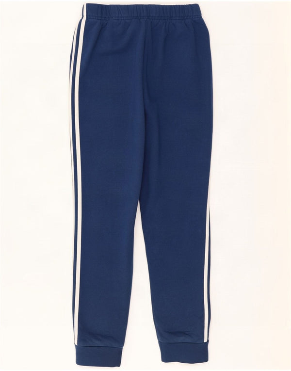 Adidas muške trenirke hlače Joggers UK 38/40 srednje plavi pamuk