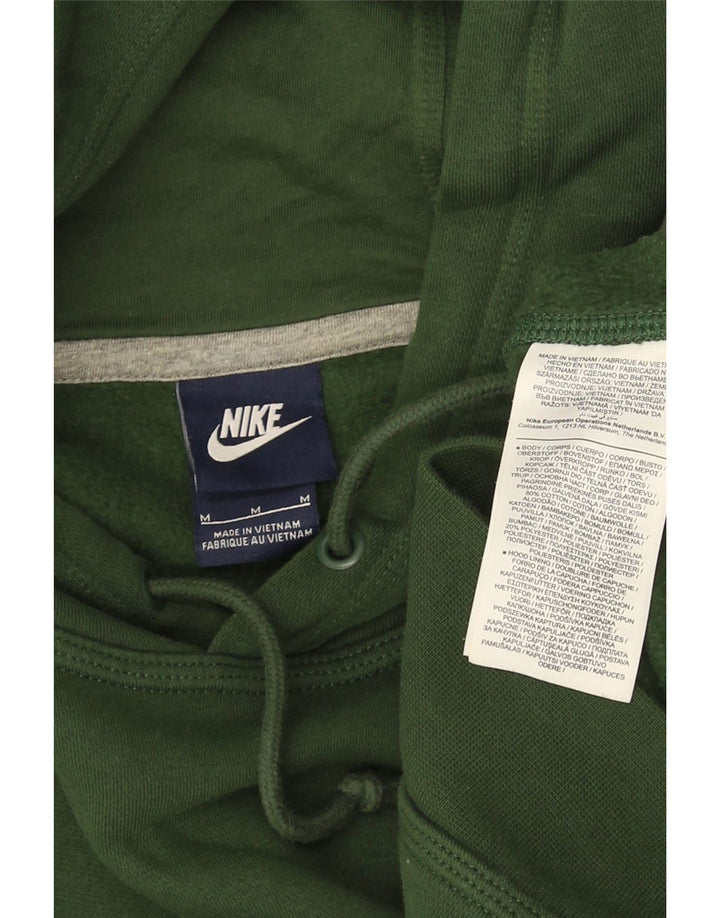 Nike muška majica s kapuljačom Srednje zeleni pamuk