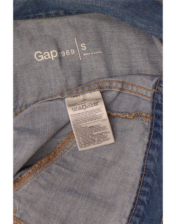 Gap ženska crop traper jakna UK 10 Mala plava pamuk