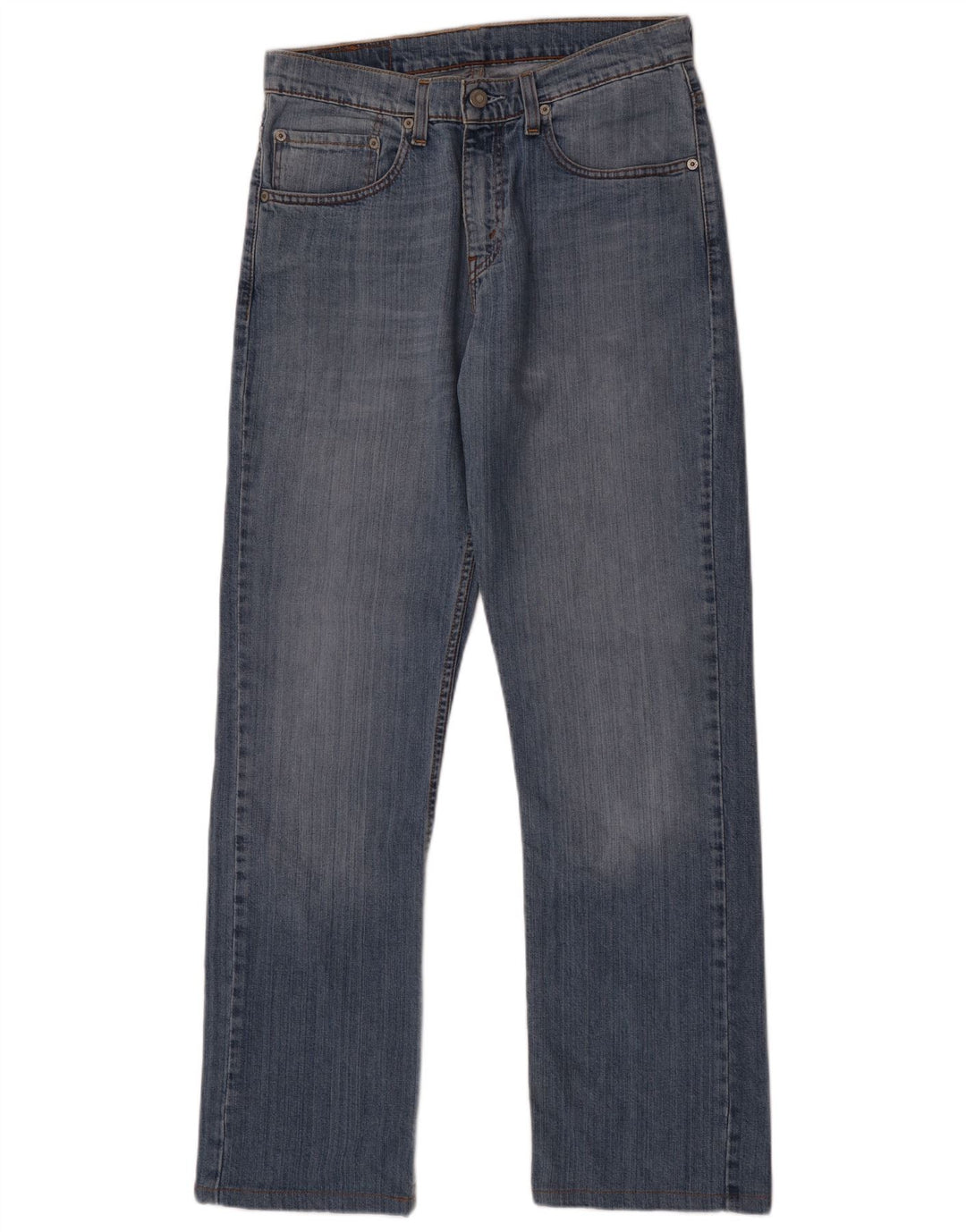 Levi's muške 752 ravne traperice W31 L34 plavi pamuk
