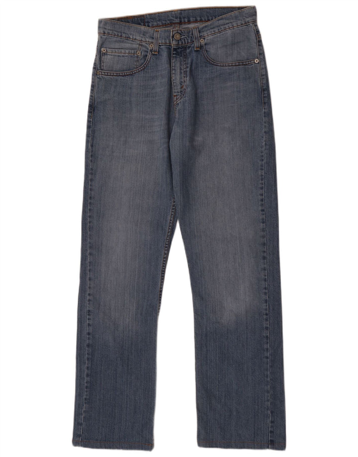 Levi's muške 752 ravne traperice W31 L34 plavi pamuk