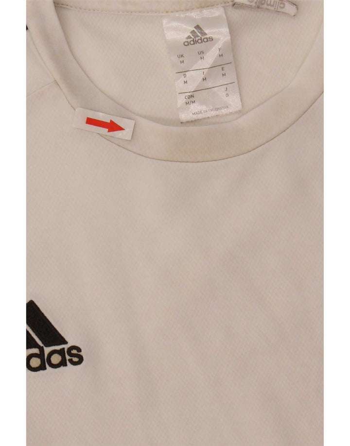 Adidas muška Climalite majica kratkih rukava Medium White Colourblock Poliester
