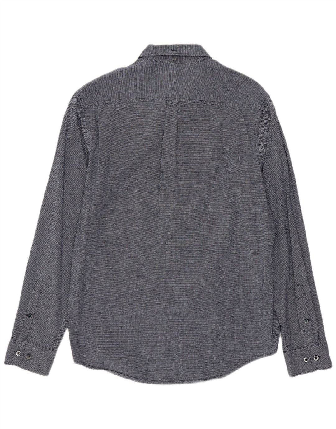 Penguin Heritage muška uska košulja srednje tamnoplave geometrijske svile