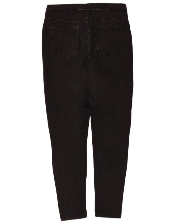 Marks & Spencer ženske super uske traperice UK 16 Large W32 L28 crni pamuk