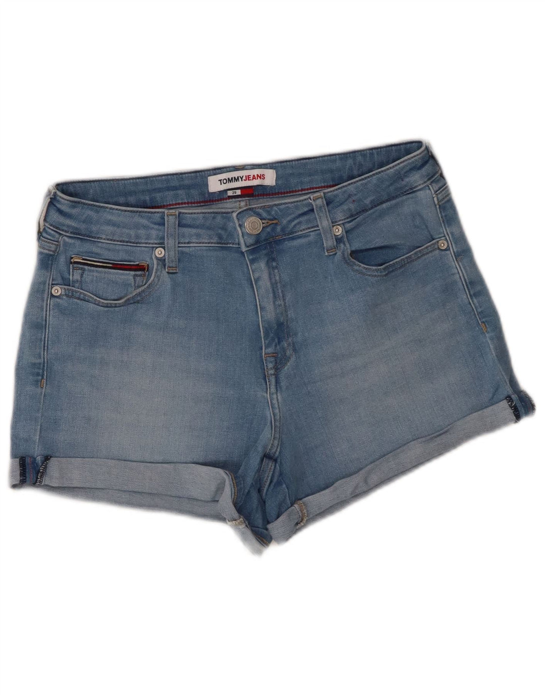 Tommy Hilfiger ženske traper kratke hlače W29 srednje plave