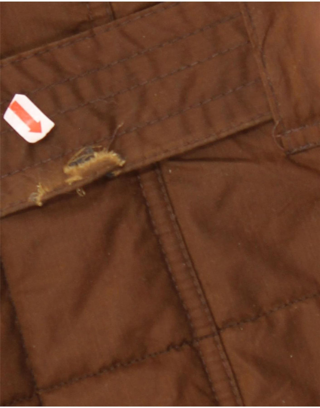 BARBOUR Ženska vojna jakna od voštanog pamuka UK 16 Large Brown Cotton