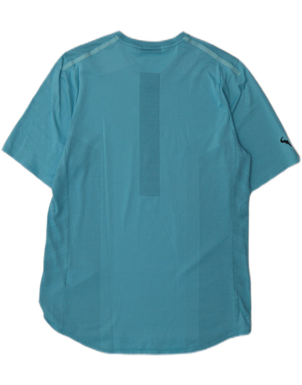 Nike Dri Fit majica kratkih rukava, veliki plavi poliester