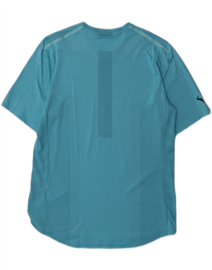 Nike Dri Fit majica kratkih rukava, veliki plavi poliester