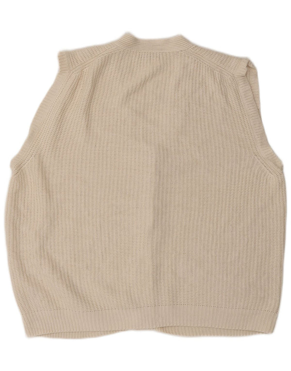 Zara muški široki džemper bez rukava malenog pamučnog kroja