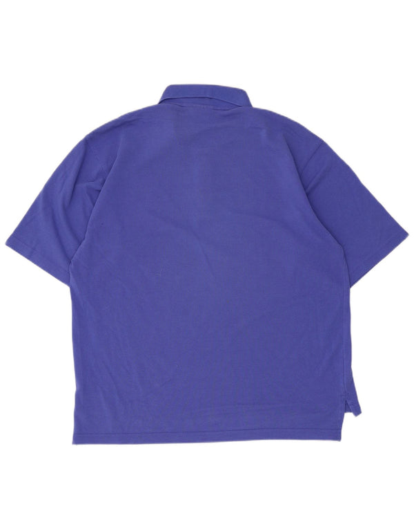 Adidas muška polo majica UK 40/42 srednje ljubičasta pamuk
