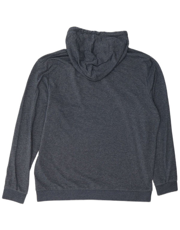 Jack & Jones muška majica s kapuljačom s grafičkim motivima 2XL, plavi pamuk