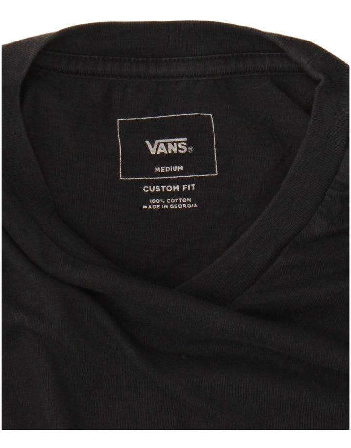 Vans muška majica kratkih rukava prilagođenog kroja Srednje crni pamuk