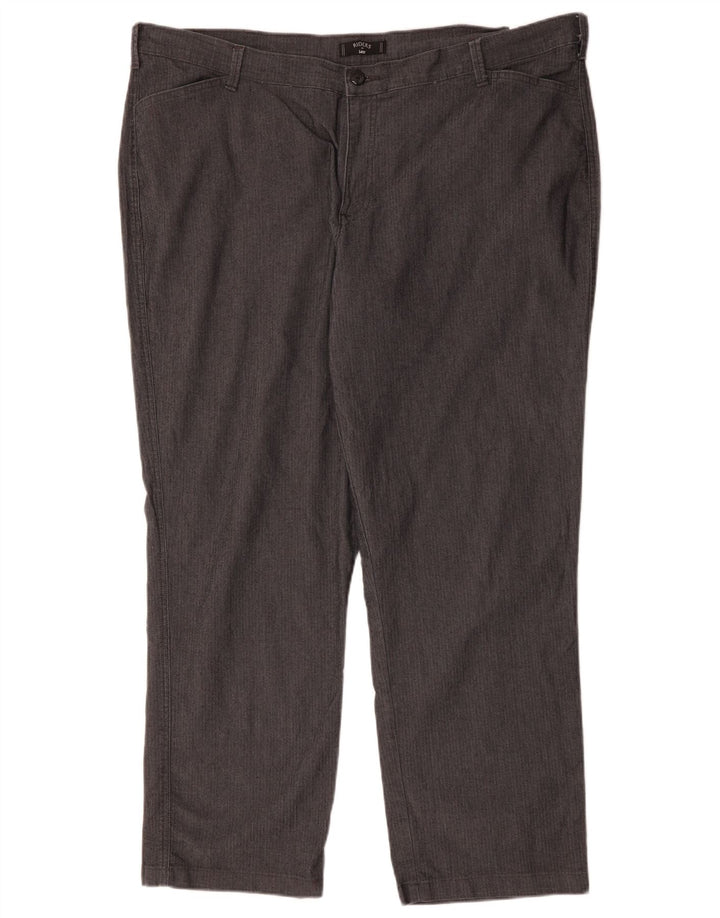 LEE ženske jahačke ležerne hlače US 24 4XL W48 L31 sive riblja kost