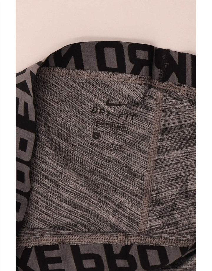 Nike muške Dri Fit Graphic tajice Large Grey Flected